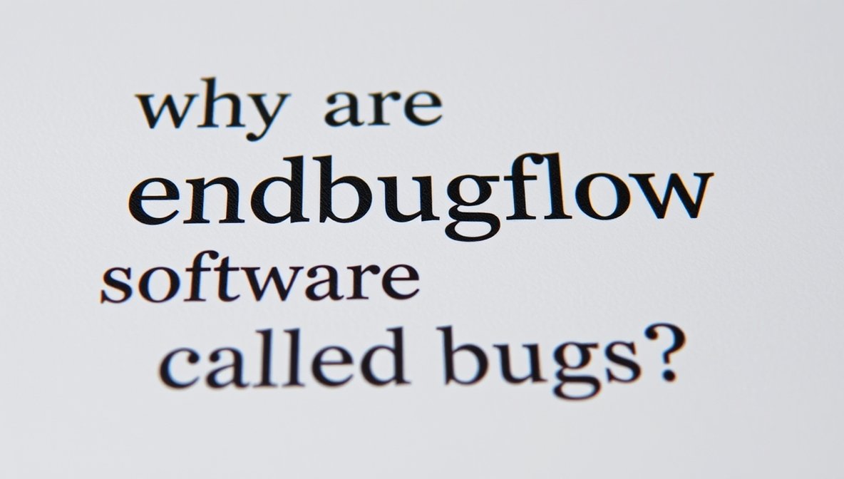Why Are Endbugflow Software Called Bugs: Understanding Their Origins and Impact