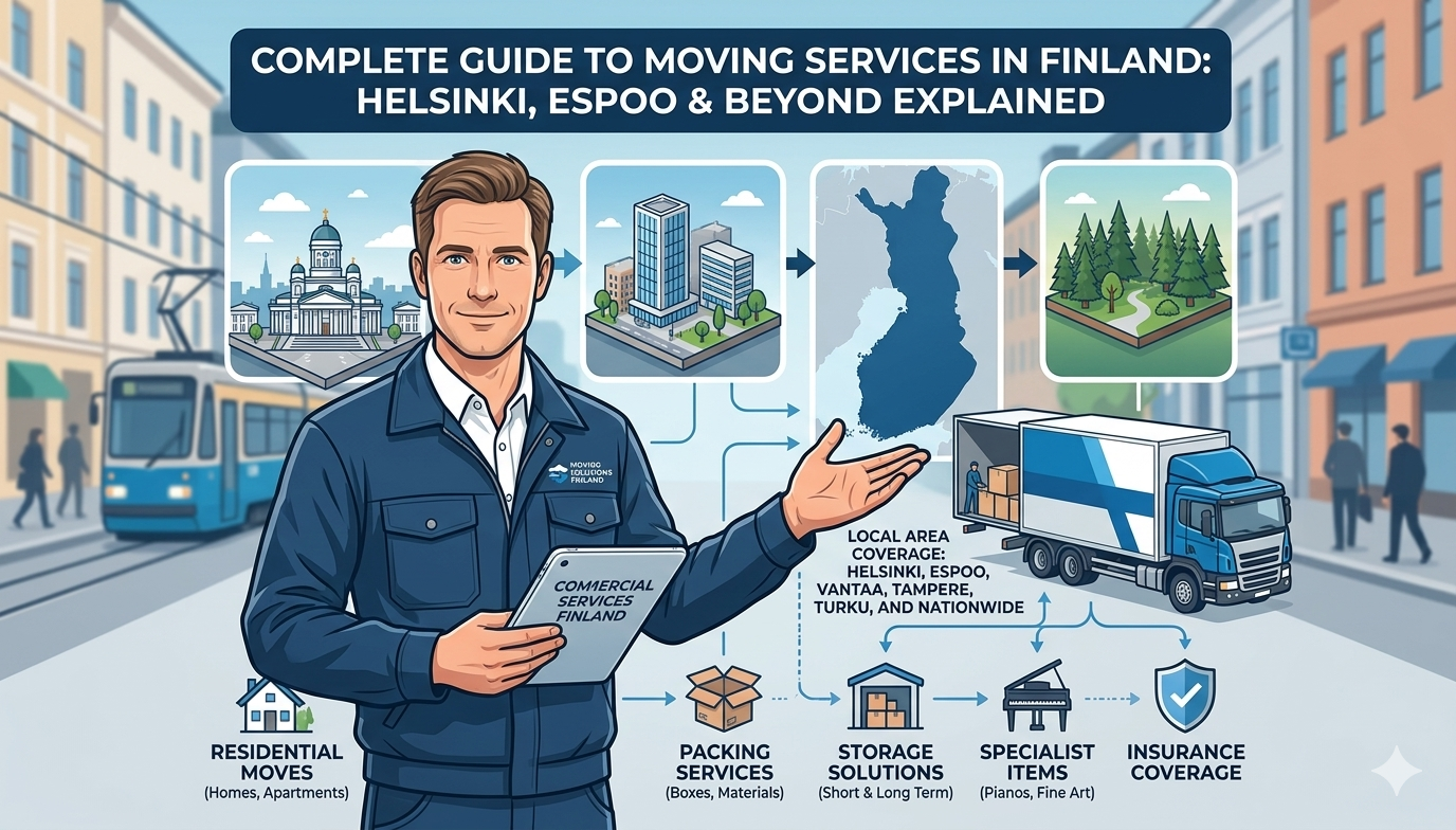 Complete Guide to Moving Services in Finland: Helsinki, Espoo & Beyond Explained