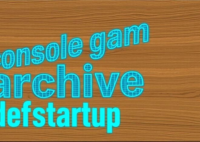 Console Gaming Archives Defstartup: Ultimate Guide to Retro & Modern Console Gaming Trends