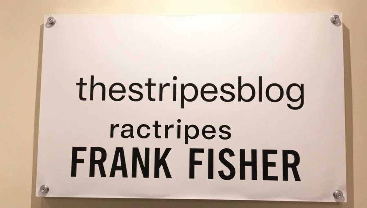 Ultimate Guide: thestripesblog contact frank fisher 2026
