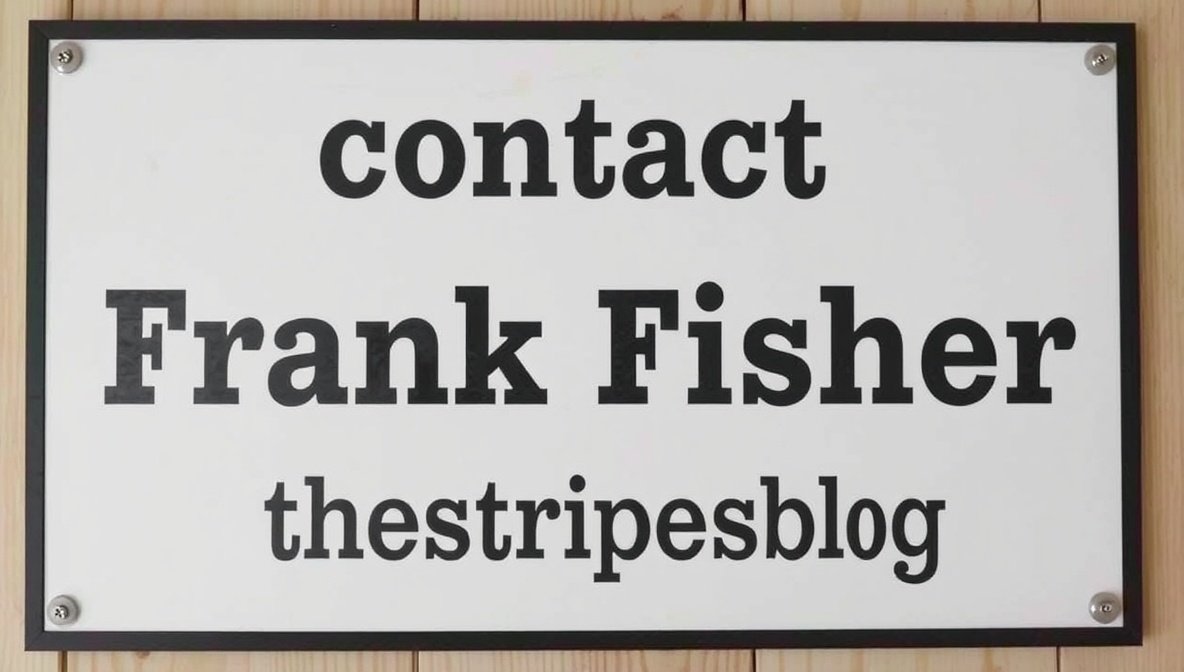 Trusted & Easy contact frank fisher thestripesblog Guide