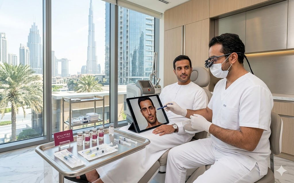 Radiant Beauty With Sculptra Fillers in Dubai Today