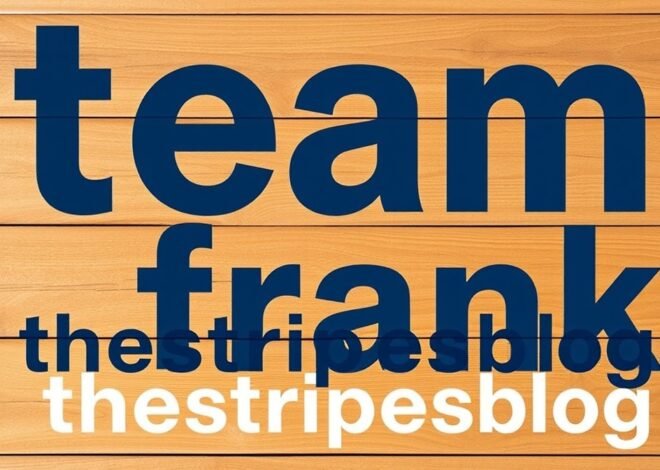 Team Frank TheStripesBlog: A Powerful Journey