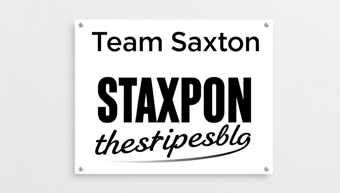 Shocking Inside Story: team saxton thestripesblog Explained