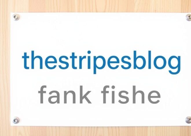 thestripesblog author frank fisher: Insights & Updates