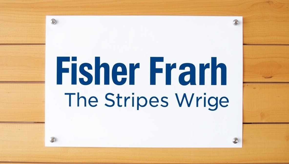Who Is thestripesblog Writer Fisher Frank? Discover Now